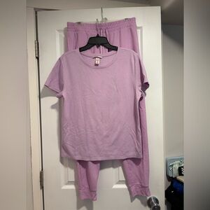 Victoria's Secret Light Purple Pajama Set